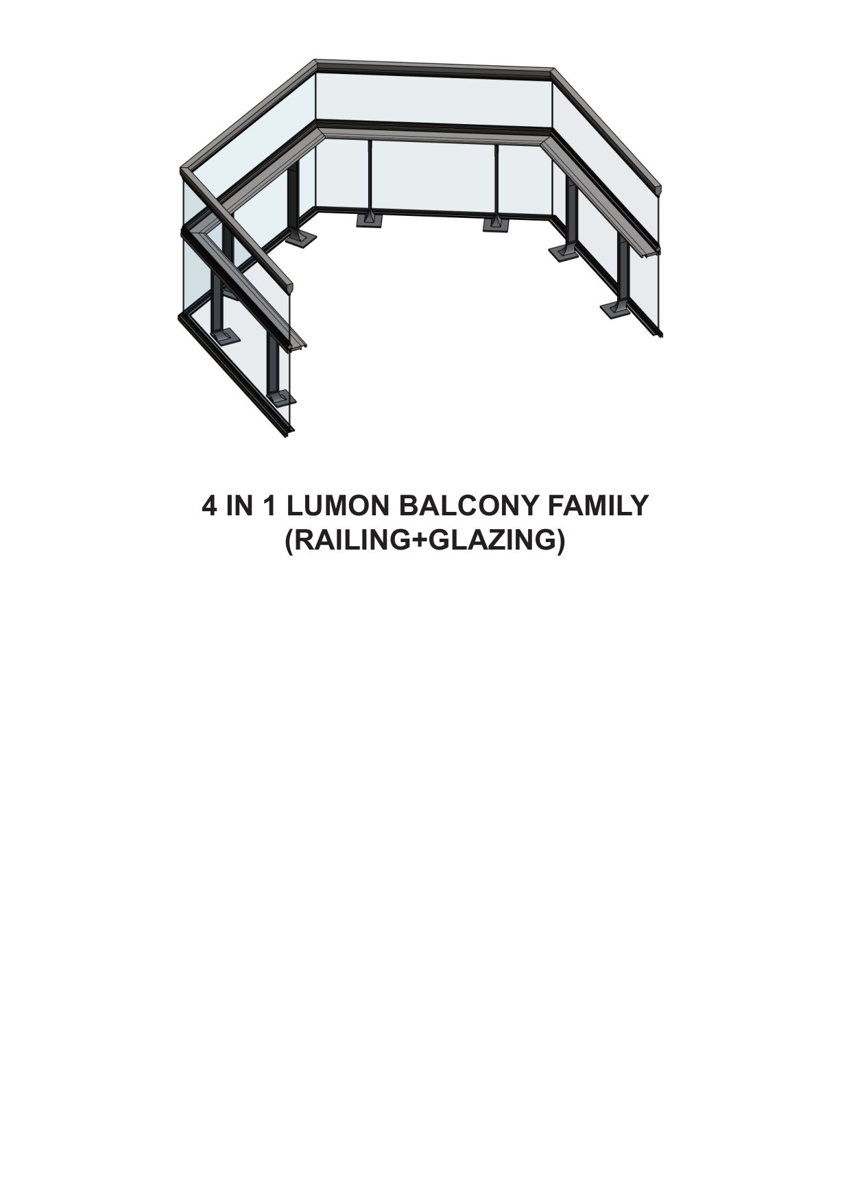 Guide cover — the family and its four segment options